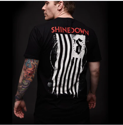 Shredded Flag Pocket T-Shirt - Image 3